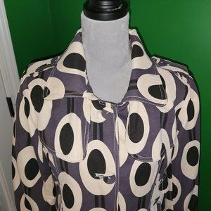 Anthropologie Millard Fillmore Lined Retro Jacket - Size Large